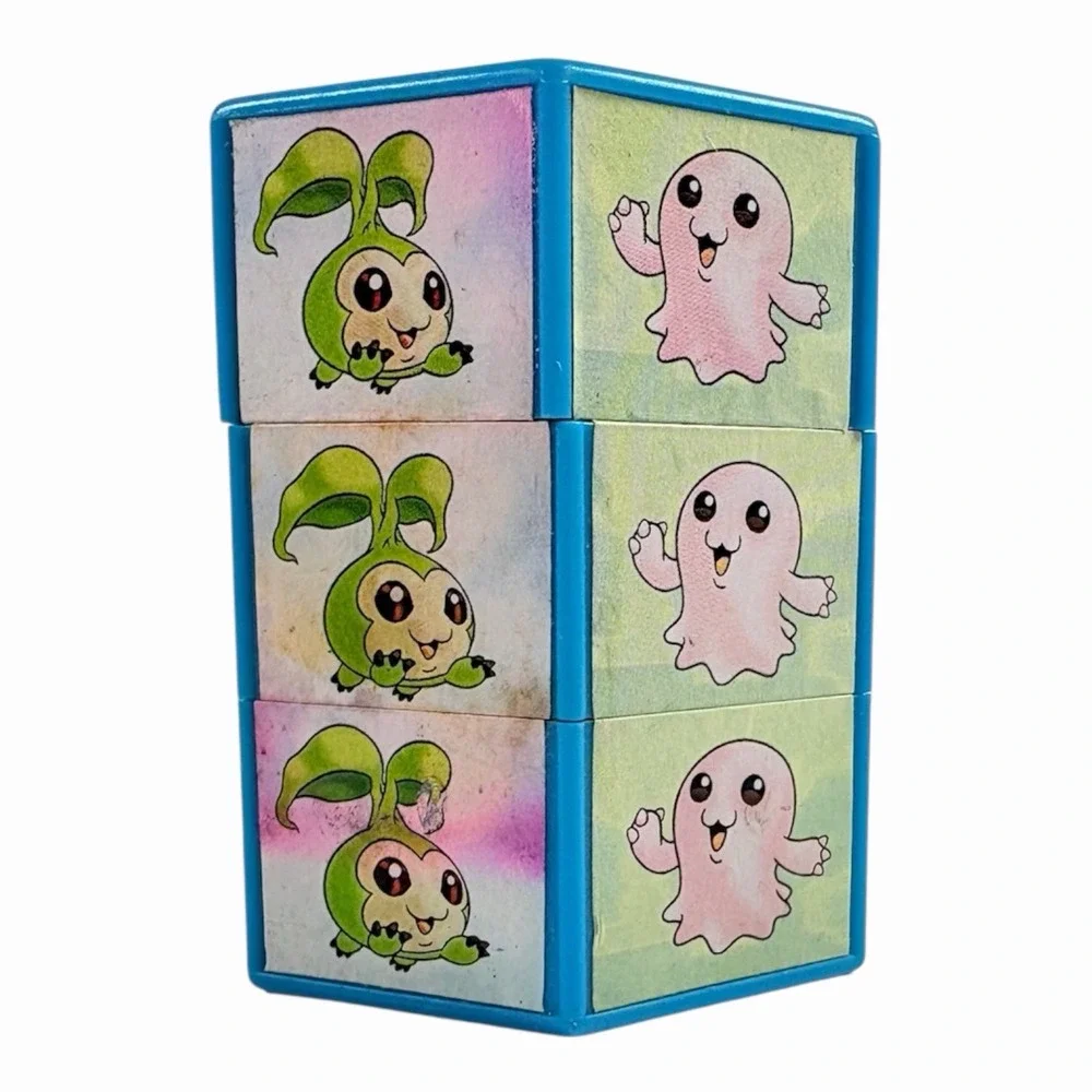 Digimon Puzzle Twist & Match Toy 2000 Vintage Pre-owned